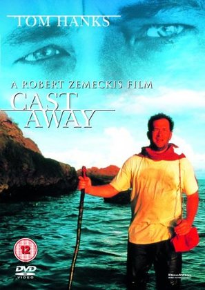 Cast Away - British DVD movie cover (thumbnail)