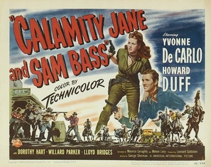 Calamity Jane and Sam Bass - Movie Poster (thumbnail)