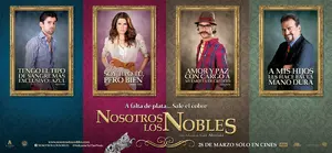 Nosotros los Nobles - Mexican Movie Poster (thumbnail)