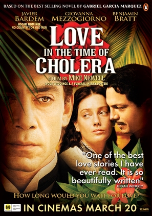 Love in the Time of Cholera - New Zealand Movie Poster (thumbnail)