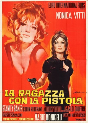 La ragazza con la pistola - Italian Movie Poster (thumbnail)