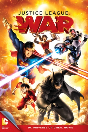 Justice League: War - DVD movie cover (thumbnail)