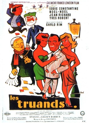 Les truands - French Movie Poster (thumbnail)