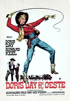 Calamity Jane - Spanish Movie Poster (thumbnail)