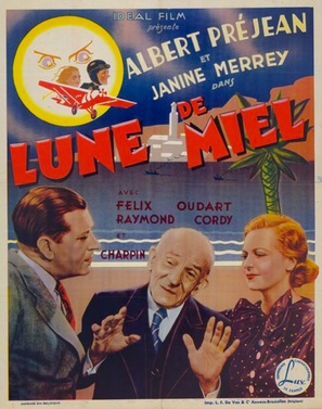 Lune de miel - Belgian Movie Poster (thumbnail)