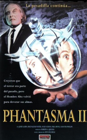 Phantasm II - Spanish VHS movie cover (thumbnail)
