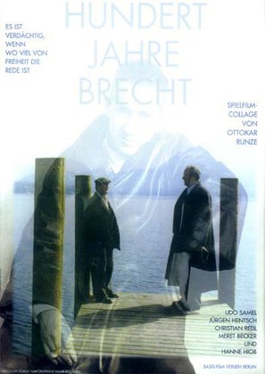 Hundert Jahre Brecht - German poster (thumbnail)