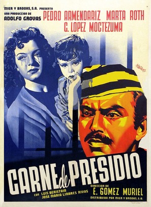 Carne de presidio - Mexican Movie Poster (thumbnail)