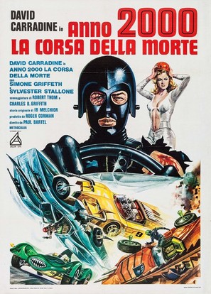 Death Race 2000 - Italian Movie Poster (thumbnail)