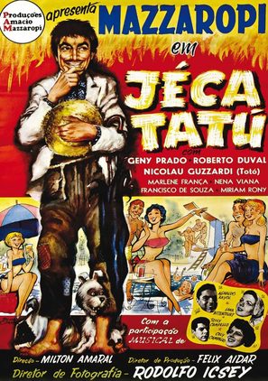 Jeca Tatu - Brazilian Movie Poster (thumbnail)