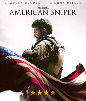 American Sniper - Blu-Ray movie cover (thumbnail)