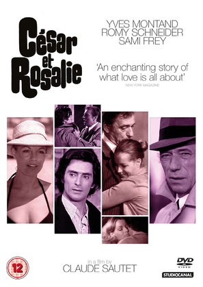 C&eacute;sar et Rosalie - British DVD movie cover (thumbnail)