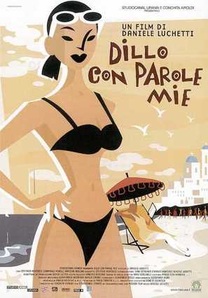 Dillo con parole mie - Italian Movie Poster (thumbnail)