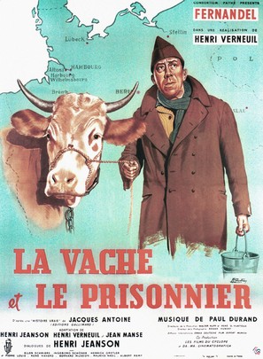 La vache et le prisonnier - French Movie Poster (thumbnail)