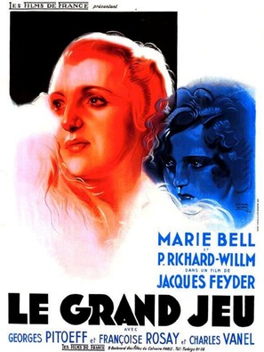 Le grand jeu - French Movie Poster (thumbnail)