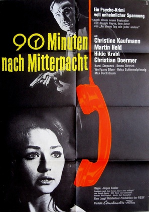 90 Minuten nach Mitternacht - German Movie Poster (thumbnail)