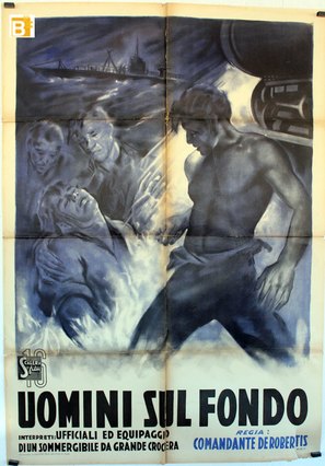 Uomini sul fondo - Italian Movie Poster (thumbnail)