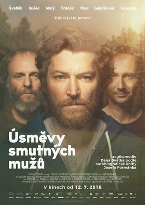 &Uacute;smevy smutn&yacute;ch muzu - Czech Movie Poster (thumbnail)