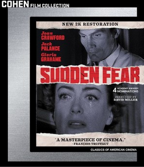 Sudden Fear - Blu-Ray movie cover (thumbnail)