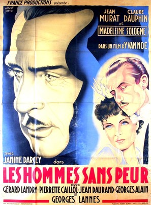 Les hommes sans peur - French Movie Poster (thumbnail)