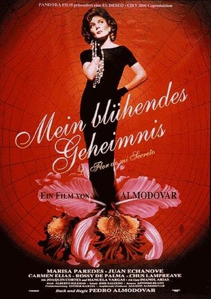 La flor de mi secreto - German Movie Poster (thumbnail)