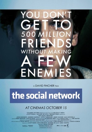 The Social Network - British Movie Poster (thumbnail)