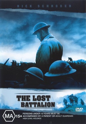 The Lost Battalion - Australian DVD movie cover (thumbnail)