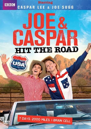 Joe &amp; Caspar Hit the Road USA - British Movie Cover (thumbnail)