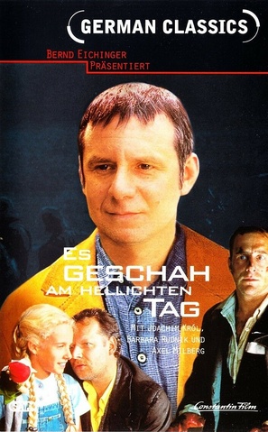 Es geschah am hellichten Tag - German VHS movie cover (thumbnail)