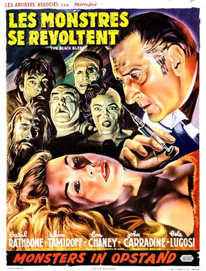 The Black Sleep - Belgian Movie Poster (thumbnail)