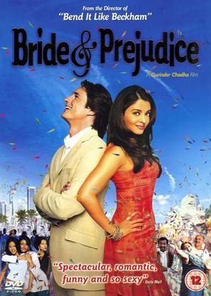 Bride And Prejudice - British DVD movie cover (thumbnail)