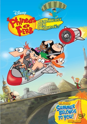 &quot;Phineas and Ferb&quot; - Czech DVD movie cover (thumbnail)