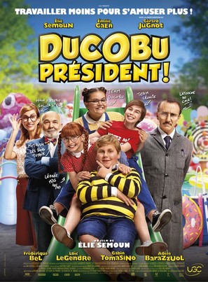 Ducobu Pr&eacute;sident ! - French Movie Poster (thumbnail)