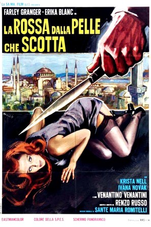 La rossa dalla pelle che scotta - Italian Movie Poster (thumbnail)