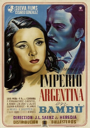 Bamb&uacute; - Spanish Movie Poster (thumbnail)
