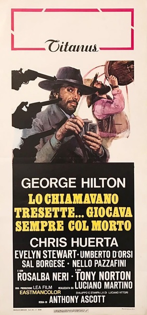 Lo chiamavano Tresette... giocava sempre col morto - Italian Movie Poster (thumbnail)