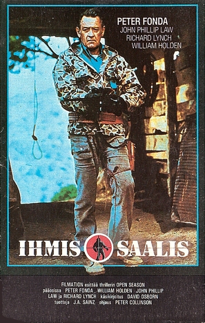 Open Season - Finnish VHS movie cover (thumbnail)