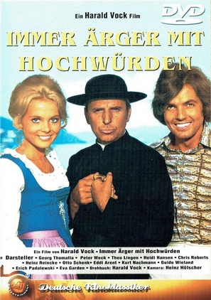 Immer &Auml;rger mit Hochw&uuml;rden - German DVD movie cover (thumbnail)