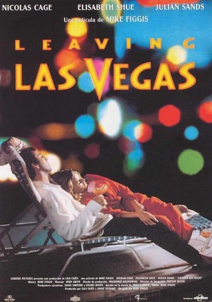 Leaving Las Vegas - Spanish VHS movie cover (thumbnail)