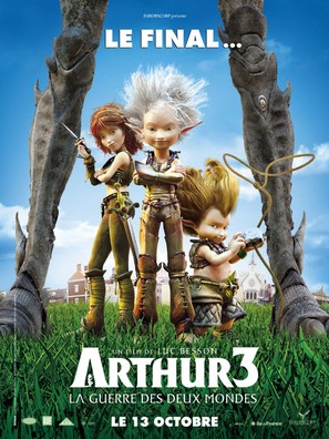 Arthur et la guerre des deux mondes - French Movie Poster (thumbnail)