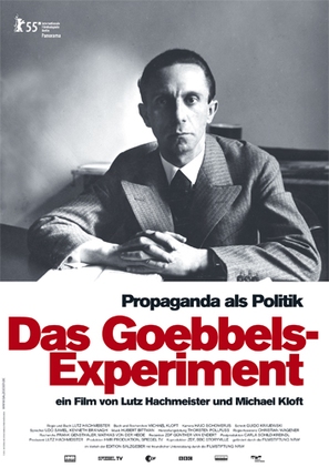 Das Goebbels-Experiment - German poster (thumbnail)