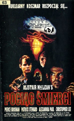 Death Train - Polish VHS movie cover (thumbnail)