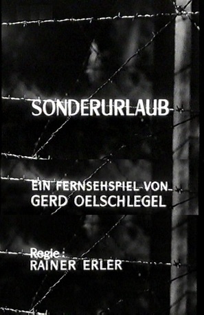Sonderurlaub - German Movie Cover (thumbnail)