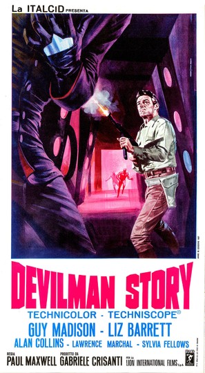 Devilman Story - Italian Movie Poster (thumbnail)