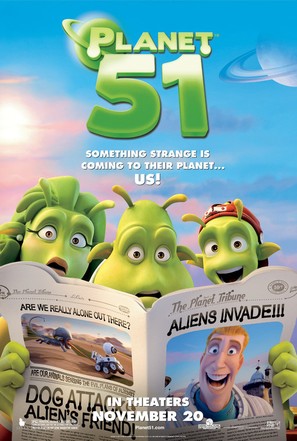 Planet 51 - Movie Poster (thumbnail)