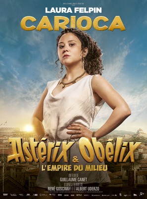 Ast&eacute;rix &amp; Ob&eacute;lix: L&#039;Empire du Milieu - French Movie Poster (thumbnail)