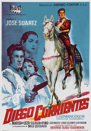 Diego Corrientes - Spanish Movie Poster (thumbnail)