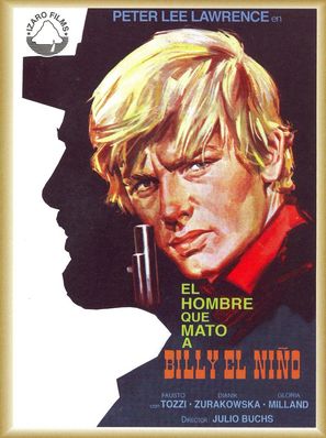 El hombre que mat&oacute; a Billy el Ni&ntilde;o - Spanish Movie Poster (thumbnail)