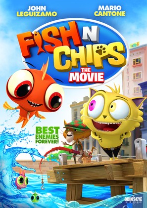 Fish N Chips, Best Enemies Forever - Australian Video release movie poster (thumbnail)