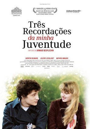 Trois souvenirs de ma jeunesse - Portuguese Movie Poster (thumbnail)